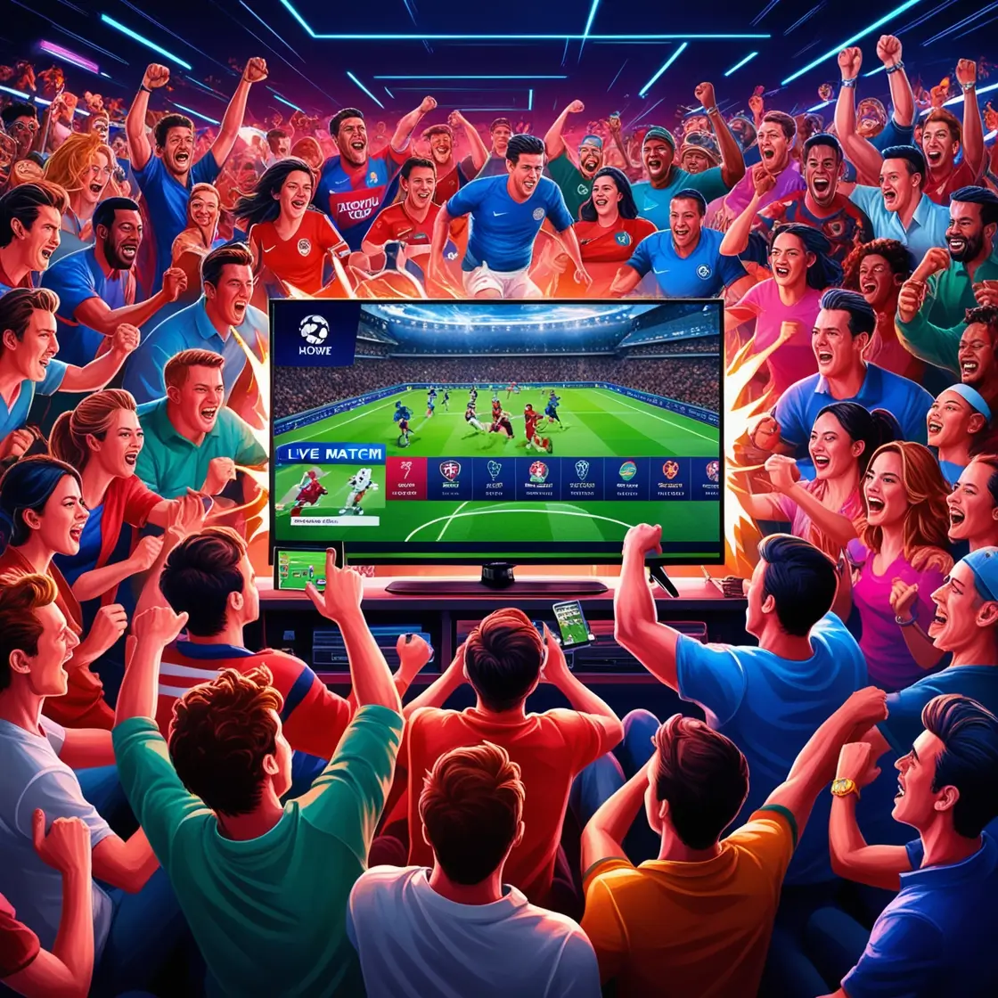 "Watch global sports events in HD with IPTV Oman, your go-to for live action."